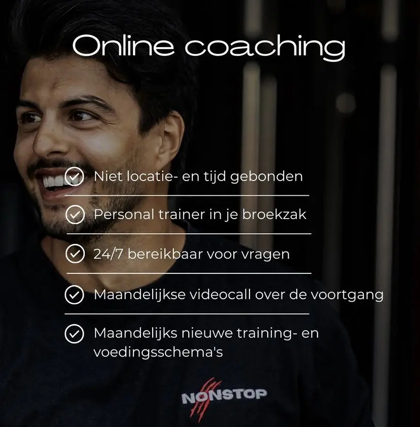 Online fitness coaching