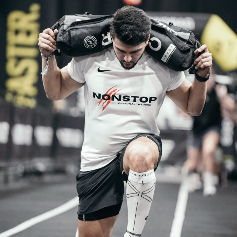 Walking Lunges Nonstop Gymrace Purmerend