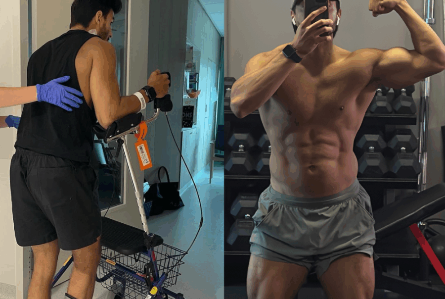 Nonstop Training tranformatie foto Danny Casimiro Salgado