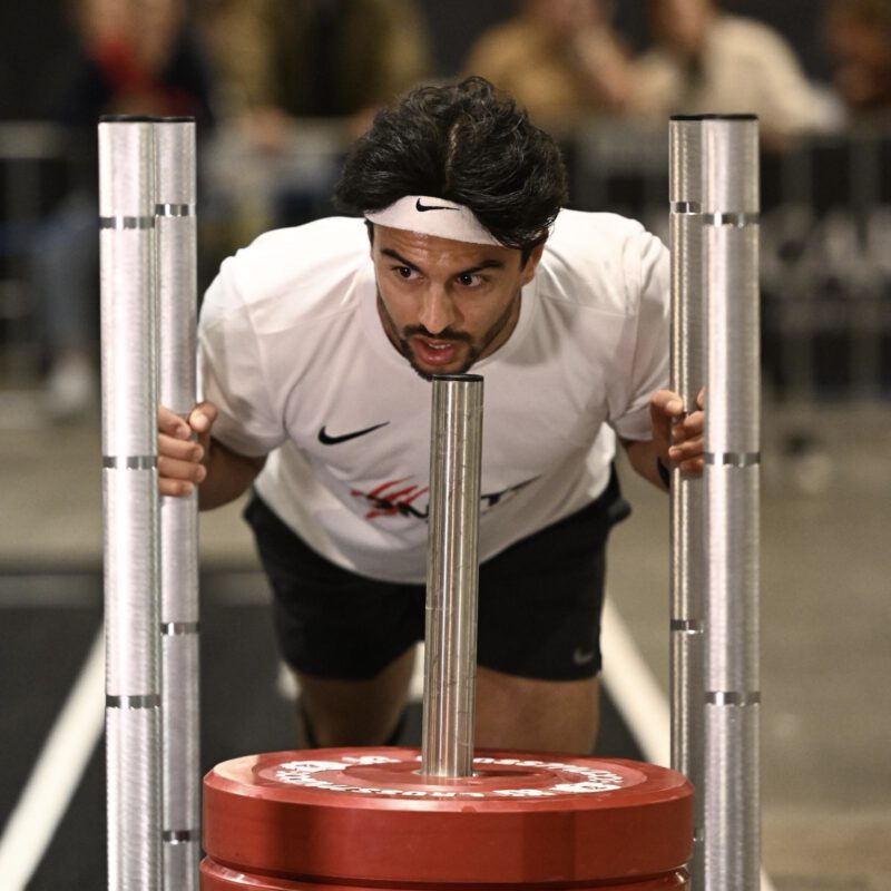 Sled push Nonstop Gymrace Purmerend